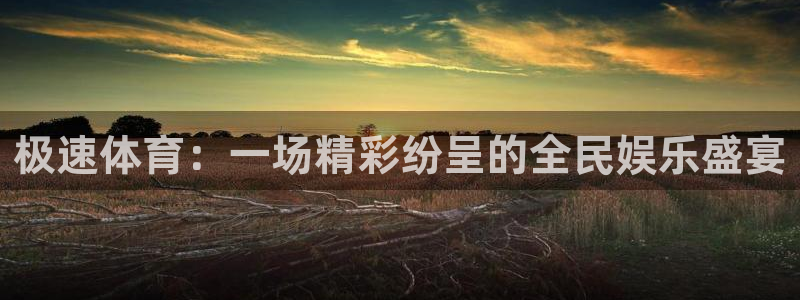 极速体育：一场精彩纷呈的全民娱乐盛宴