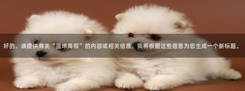 好的，请提供有关“篮球简报”的内容或相关信息，我将根据这些信息为您生成一个新标题。