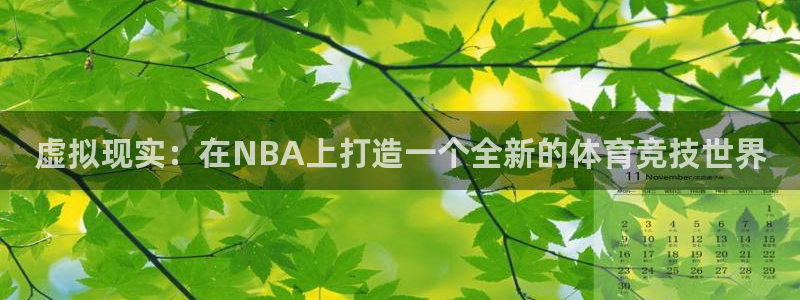 虚拟现实：在NBA上打造一个全新的体育竞技世界