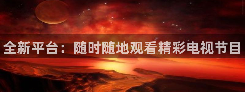 全新平台：随时随地观看精彩电视节目