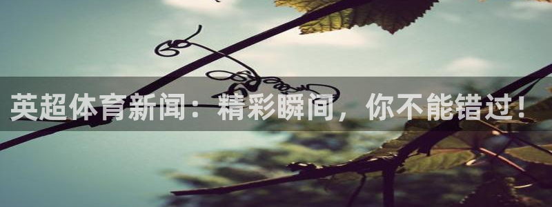 英超体育新闻：精彩瞬间，你不能错过！