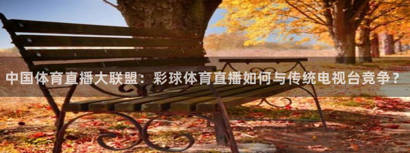 中国体育直播大联盟：彩球体育直播如何与传统电视台竞争？