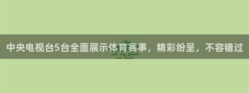 中央电视台5台全面展示体育赛事，精彩纷呈，不容错过